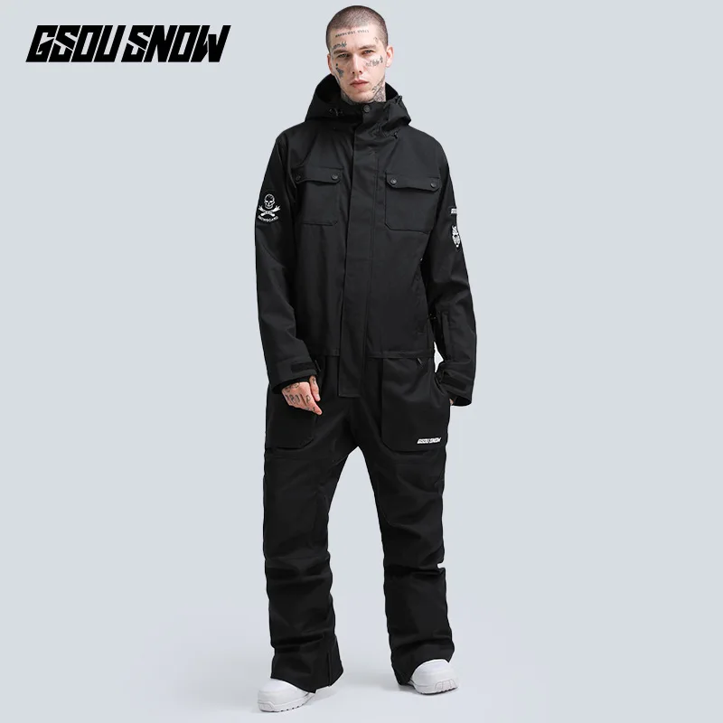 StormRunner одноплатный двойной Лыжный костюм, Водонепроницаемый, дышащий и теплый открытый мужской лыжный костюм s
