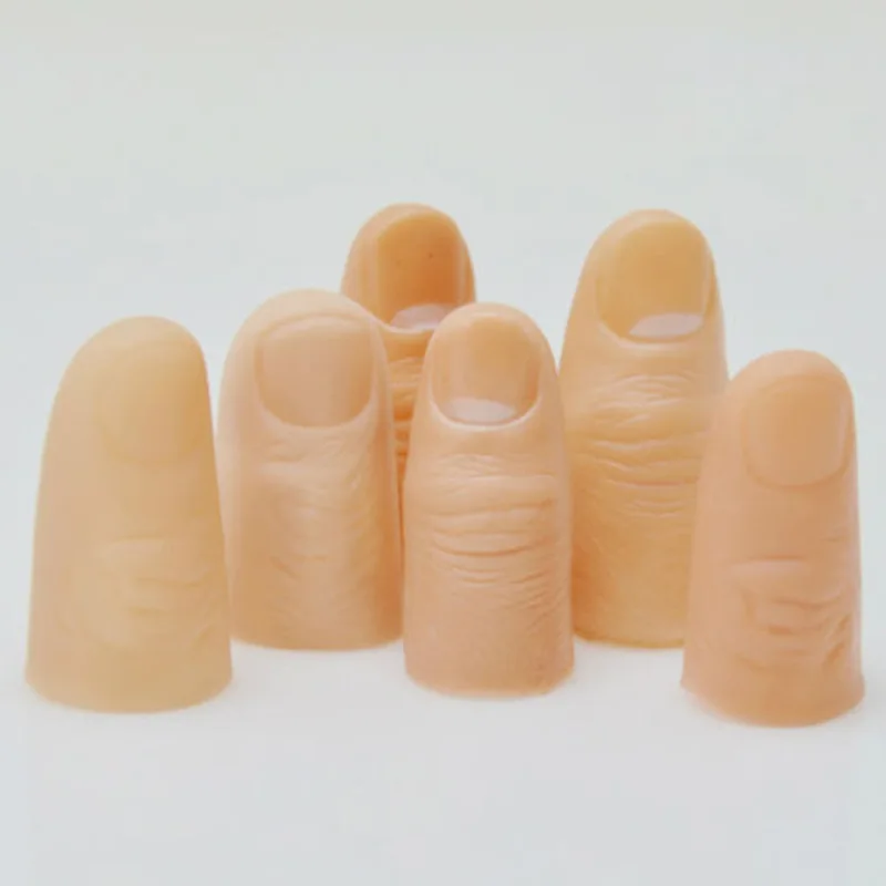 

Fake Thumb Tip Finger Magic Prank Trick Funny Prop Carnival Haunted House Party Supplies For Kids Toys