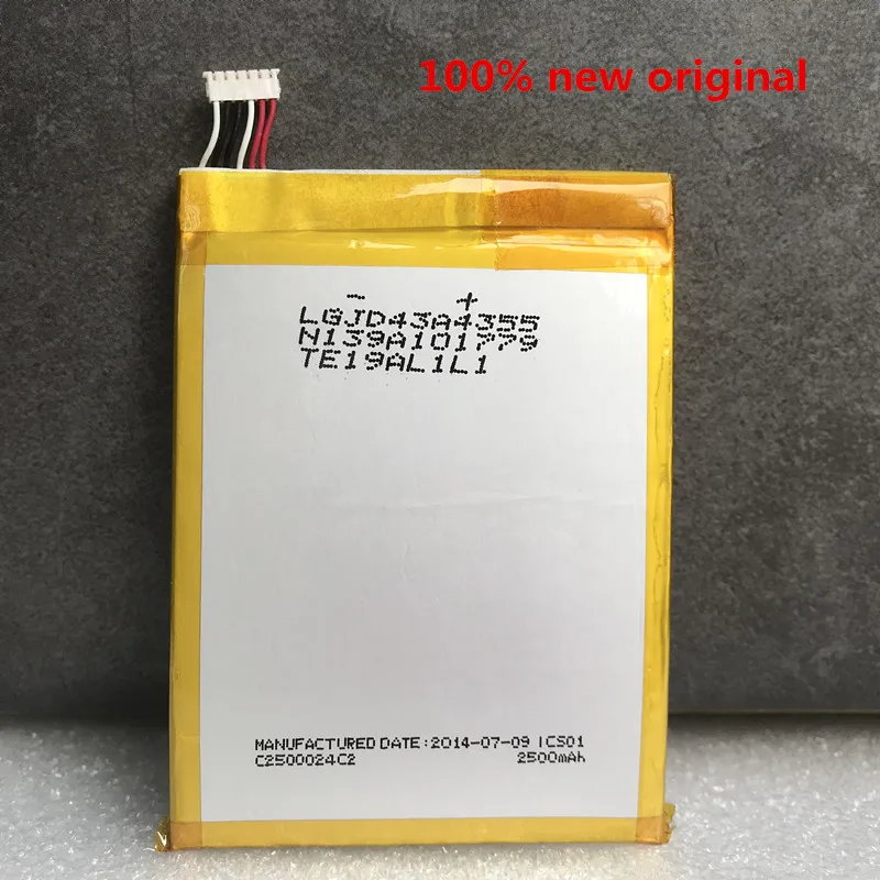 Аккумулятор TLp025A2 2500 мАч для Alcatel One Touch Pop 2 (5) 5 дюймов OT 7043E 7043A 7043K 7043Y мобильный