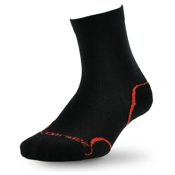 1 pair Black Носки из мериносовой шерсти, ZEALWOOD Athletic cushit Crew hiking& походные носки, 1/3 пар - Цвет: 1 pair Black