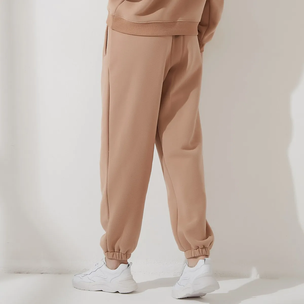 Wixra женские толстые флисовые тренировочные штаны повседневные с эластичной