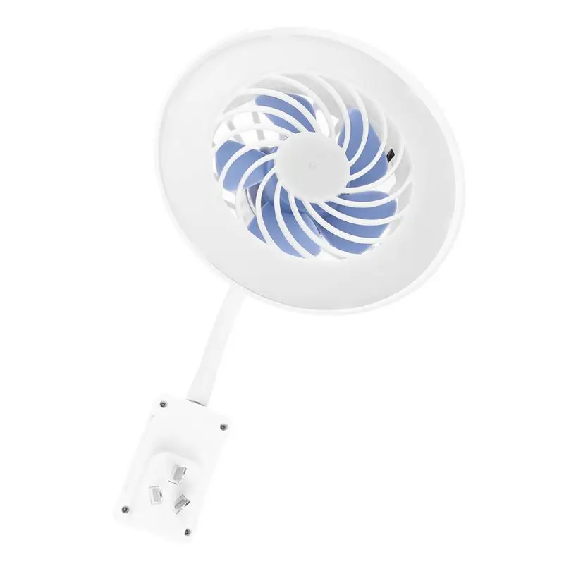 

Universal AU Plug 2in1 AC 110V 220V 12W Led Lamp Cooling Fan Led Light Bulb For Home Office Night Market Factory