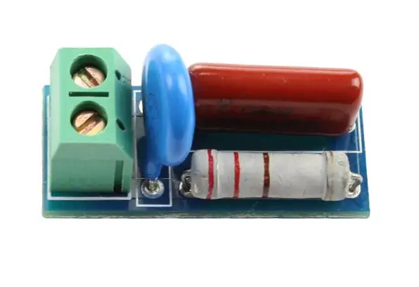 Relay contact protection circuit RC absorption loop module electromagnetic anti-interference | Электронные компоненты и