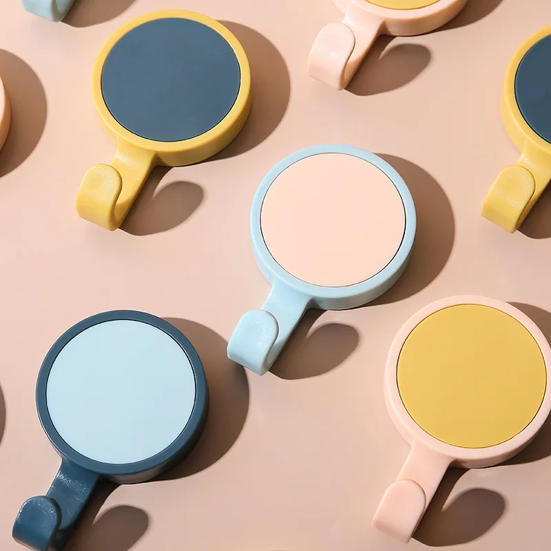 

Super glue Strong Suction Wall Hooks For Home Kitchen And Bathroom Cup Sucker Hanger Key Holder Storage Hanger Towel Hook