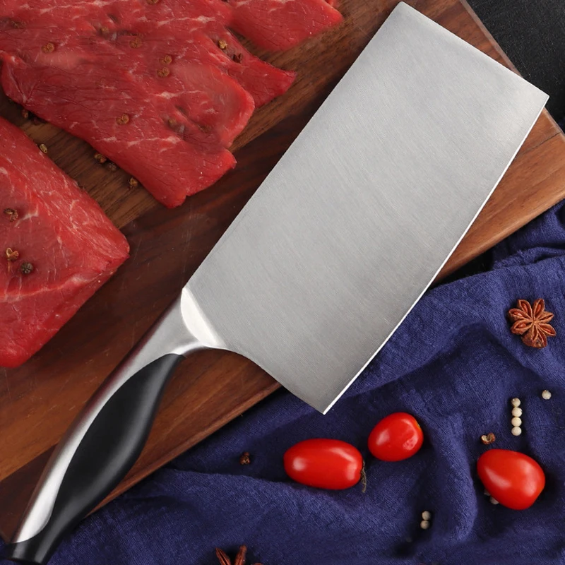 4CR13mov китайский нож из нержавеющей стали разделочный кухонный шеф повара мясника