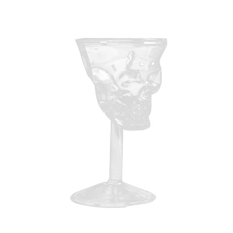 Прозрачный бокал для пива вина с черепом виски водки клуба Хэллоуина вечеринки