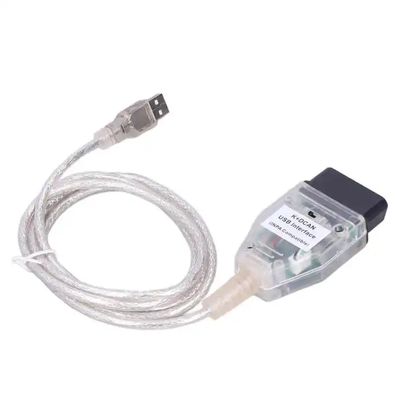 Car Diagnostic Tool Cable K+DCAN OBD2 USB Interface with Switch Replacement for Series 1 E81 E82 E83 E87 E88 2004‑2011 |