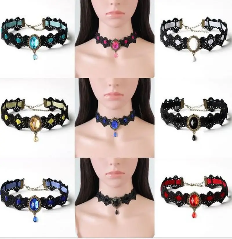 Женское Ожерелье в национальном стиле ювелирное изделие готическое колье