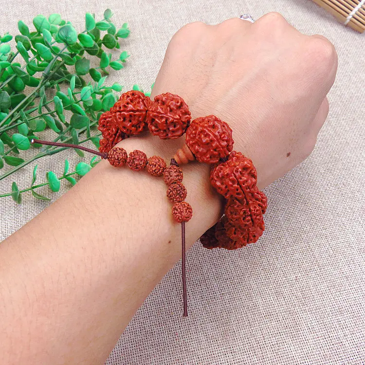 18 мм Непал пять лепестков Ваджра Бодхи Будда браслет из бисера стимулирует