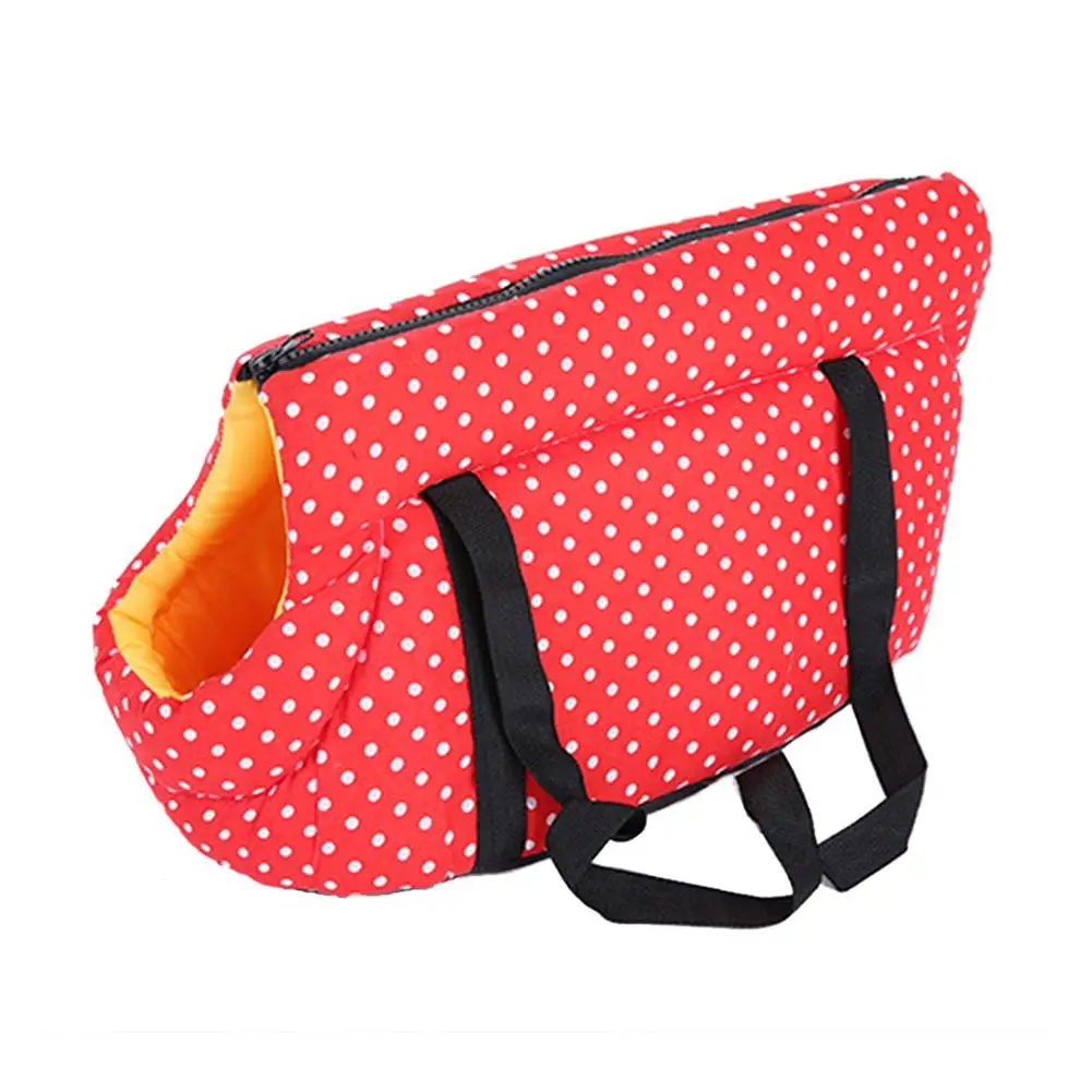 Small Dog Cat Carrier High Elastic Sponge Hands-Free Pet Bag Soft Pouch And Tote Design Suitable For Puppy Dogs Cats Travel | Дом и сад