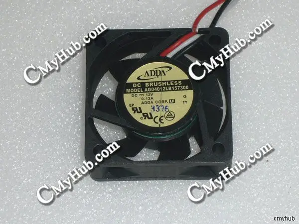Для ADDA AG04012LB157300 G DC12V 0.12A 4015 4 см 40 мм 40x40x15 3Pin Вентилятор охлаждения|Кулеры и системы