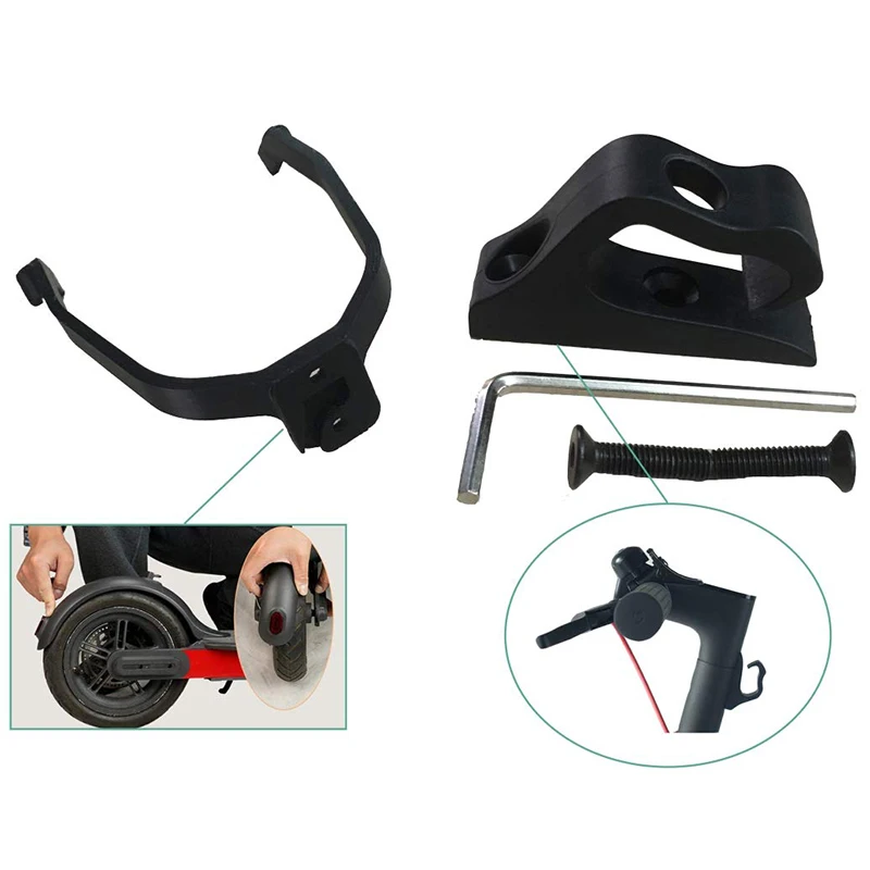 Hooks for Hanging Gadget Bags Helmet Shopping ＆ Rear Fender Support Frame Protection Xiaomi Mijia M365/Pro | Автомобили и