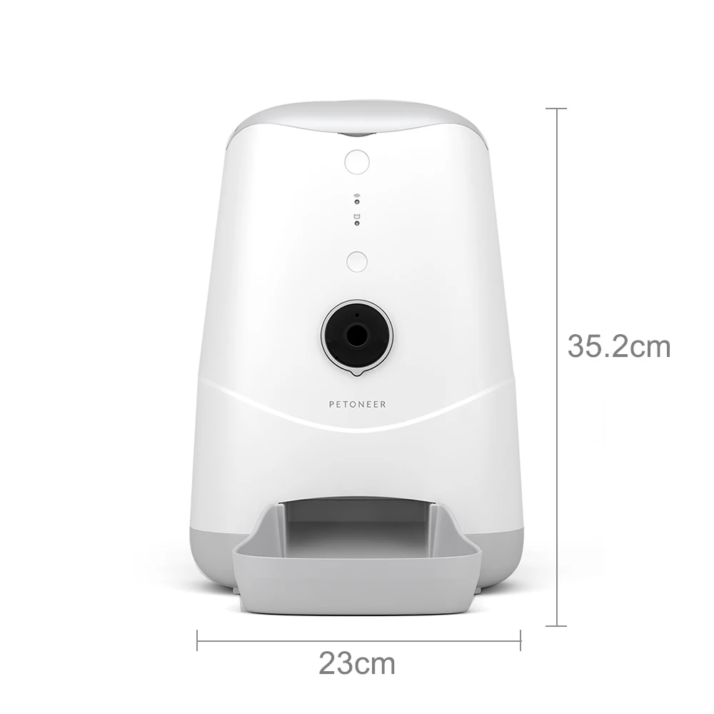 

New 3.7L Automatic Pet Feeder Automatic Feeders For Cats with Camera APP Control Night Vision Audio Video Picture Recording