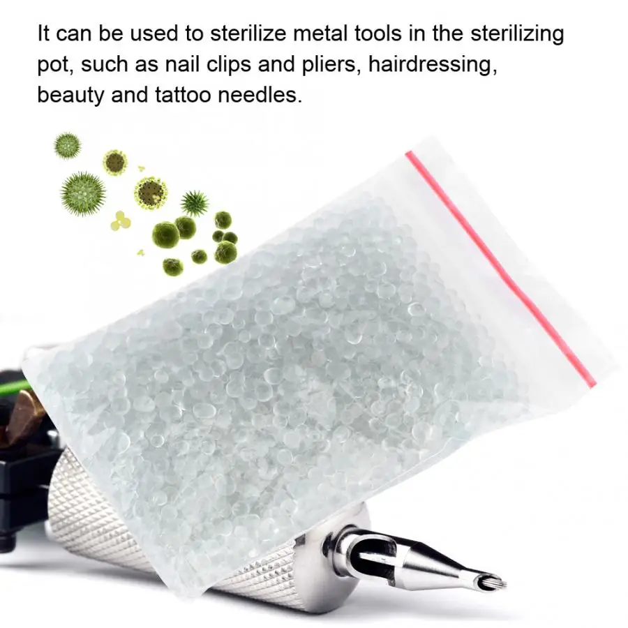 Маникюрный пылесос 120 г стеклянные шарики для высокотемпературного