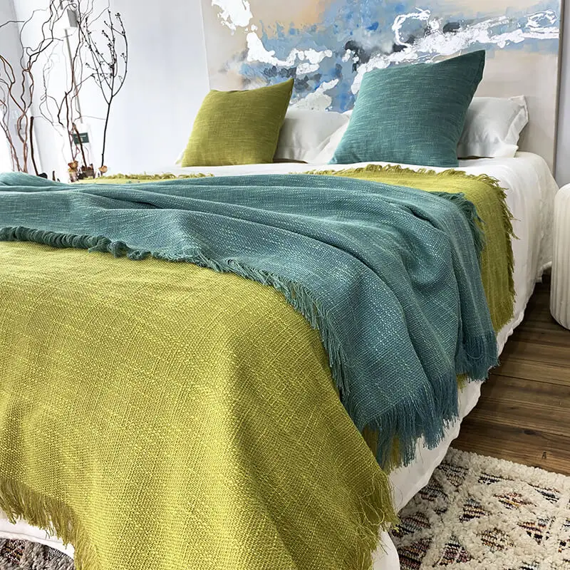 Custom Bed Runner Hotel Scarf Set Slipcover Runners Bedding Protection for Bedroom Oversize King Cushion Cover | Дом и сад