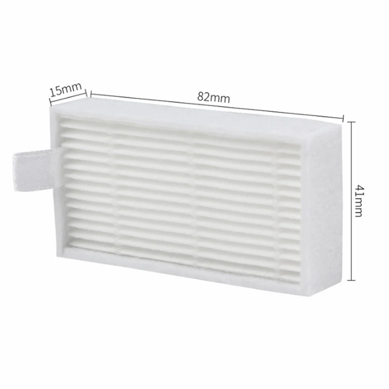 AD-Original 1xPrimary filter+7x Efficient Hepa Filter for chuwi ilife v5 v5s V3 V3s pro V50 V55 x5 robot vacuum cleaner Parts | Бытовая