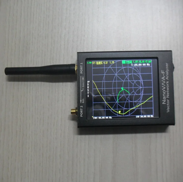 NanoVNA F VNA нано Векторный анализатор сети антенный 50K 1 5 GHz|Теле- и радиовещательное