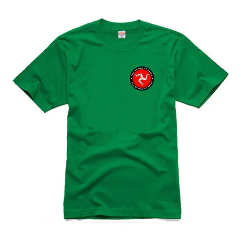 Новинка 2020 100% хлопок туристический трофей-остров Мэн Мужская футболка черные