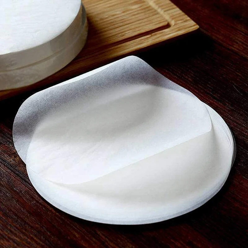 100 Packs Greaseproof Non-Stick Baking Paper with 6 Bread Proofing Basket Cloth | Дом и сад
