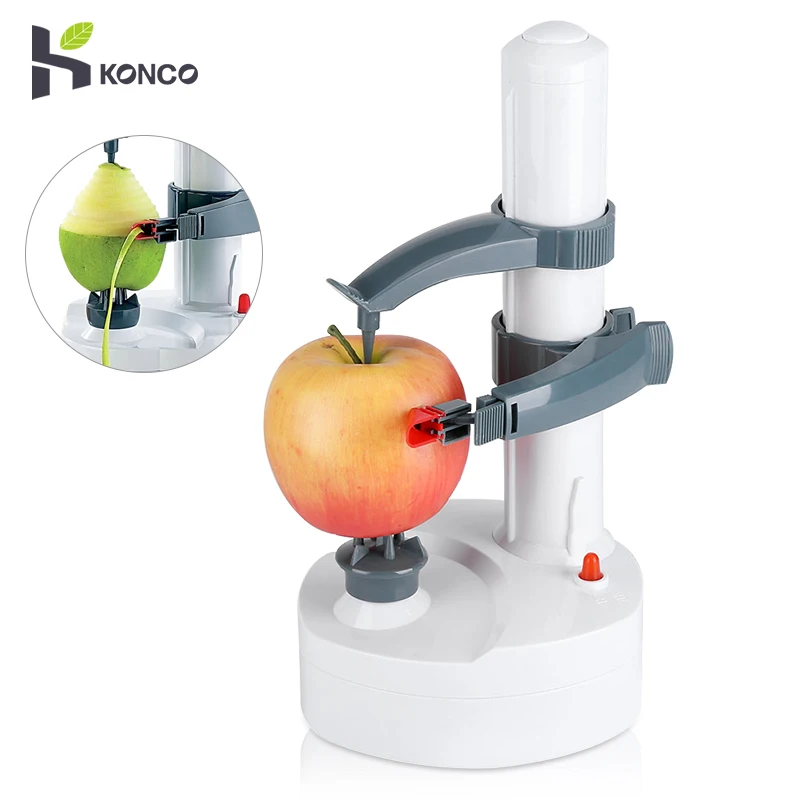 Konco Automatic Peeler Battery Type Fruits Vegetable Zester Apple Potato Grater Peeling Tool Kitchen Gadgets | Дом и сад