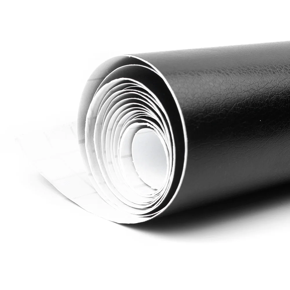 

150*50cm DIY Car Interior 3D Imitation Leather Texture Dashboard Film Vinyl Sticker PVC Plastic Black