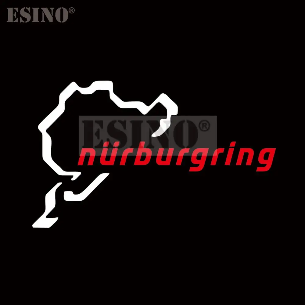 

Автомобильный Стайлинг креативная забавная модная наклейка Nurburgring мотор Спорт гоночная дорога ПВХ 3D резьба наклейка на весь корпус винилов...