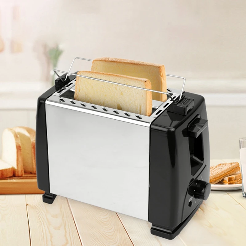 600W Electric Toaster Maker Electrical Grill Automatic Sandwich Breadmaker 2 Slices Breakfast Us Plug | Бытовая техника