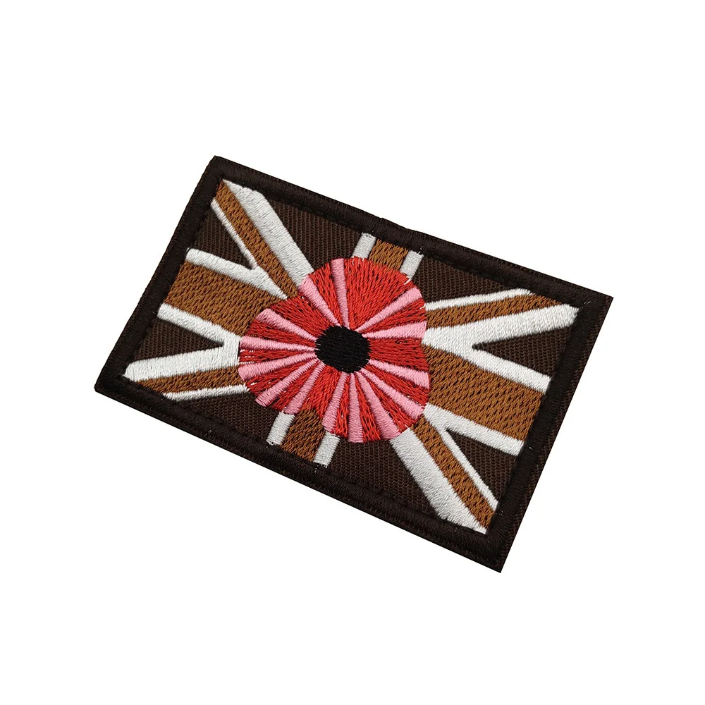 Нашивка с флагом Британского союза Джека флаг Великобритании череп Спартанский