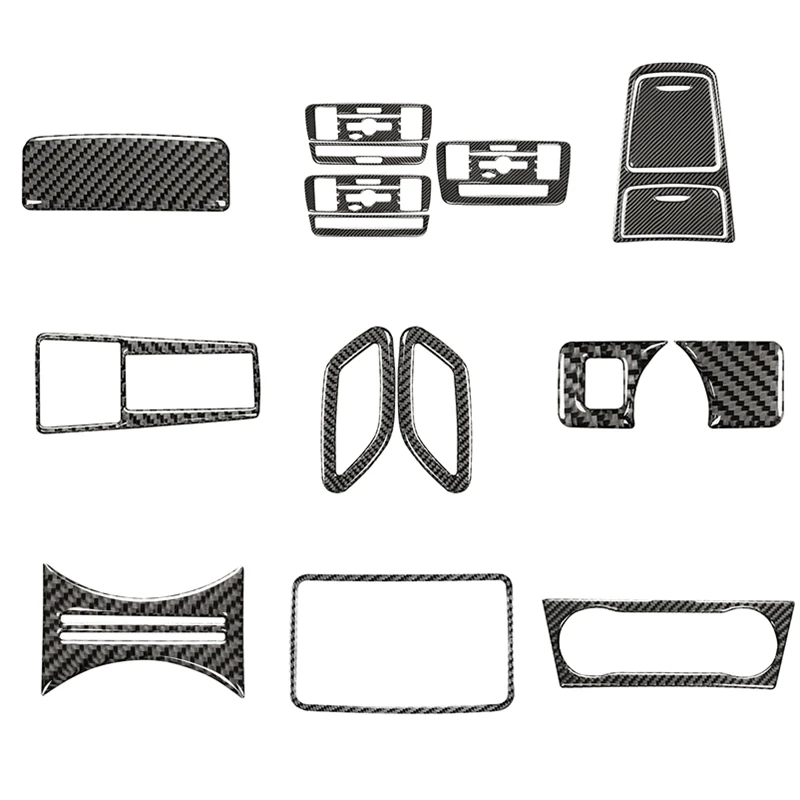

Sticker Frame Trim Car Styling Carbon Fiber Control Decorative Strips for Mercedes Benz GLA a Class B Class 2015-2020