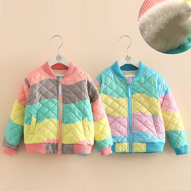 Новинка 2020 года Стильная Плюшевая и Утепленная зимняя верхняя одежда для девочек