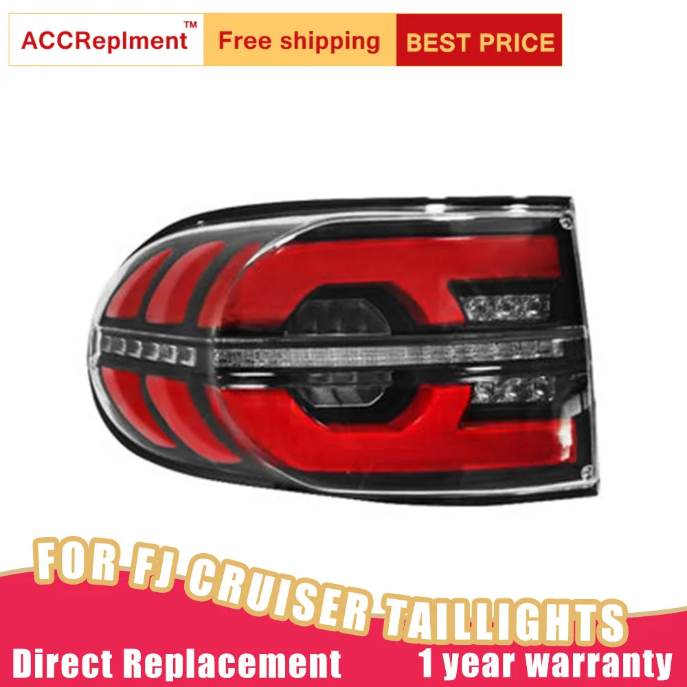 

LED Taillights Assembly For Toyota Fj CRUISER 2005-2017 LED Rear Lamp Brake Reverse Light Rear Back Up Lamp DRL Car Tail light