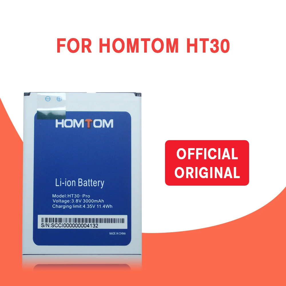 

New battery New High quality 3900mAh Homtom HT30 Battery for Homtom HT 30 Battery for Homtom HT30 PRO