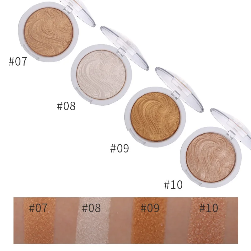 Брендовая miss rose 6 цветов хайлайтер подсветка лица пудра палитра для консилера