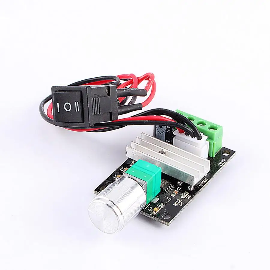 Контроллер двигателя постоянного тока 6-28 в переключатель Реверсивный ШИМ