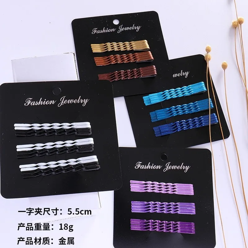 24 шт/карты Модные цветные пряди для девушка шпилька женщин невесты Свадебные DIY