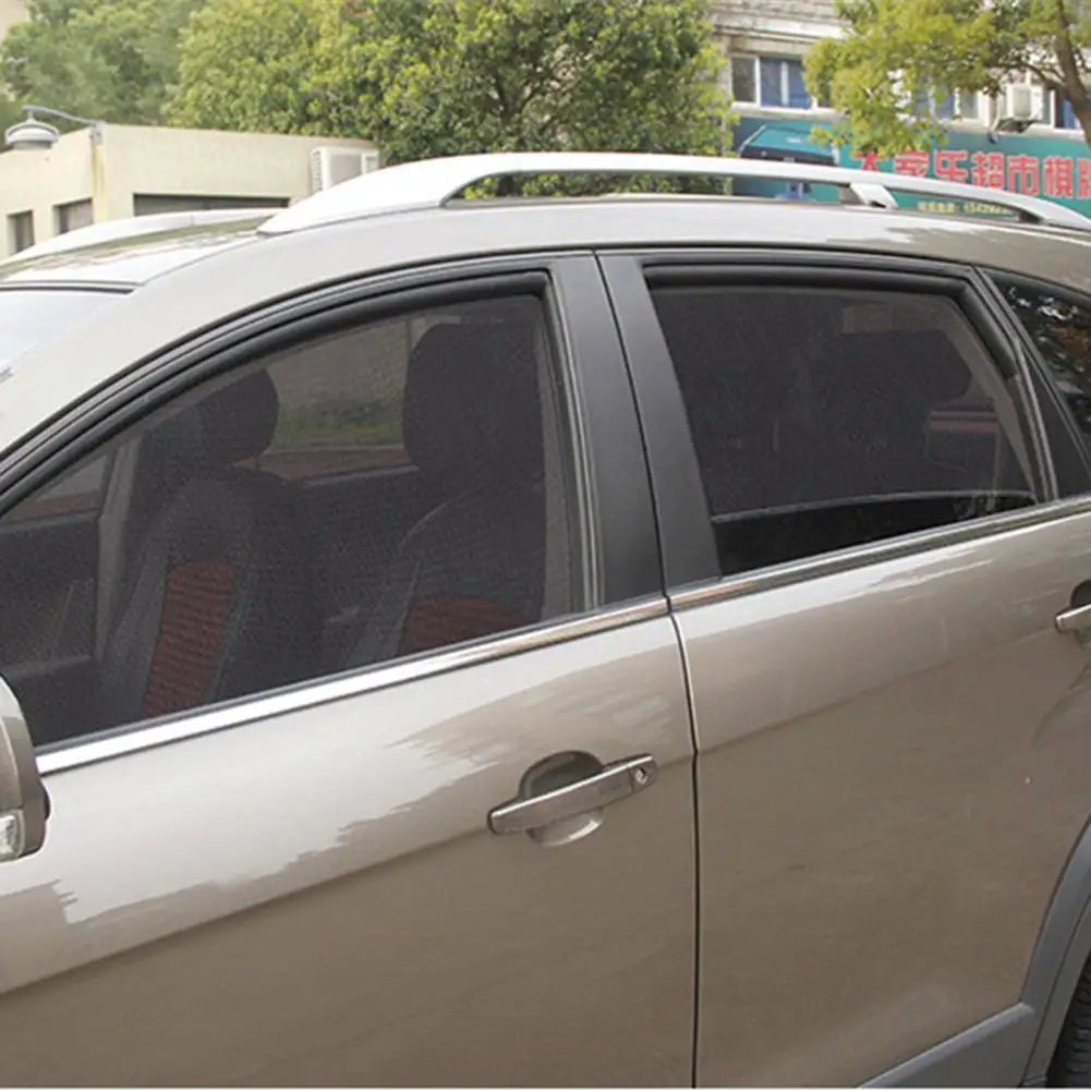 Летний утолщенный сетчатый автомобильный Магнитный занавес солнцезащитный