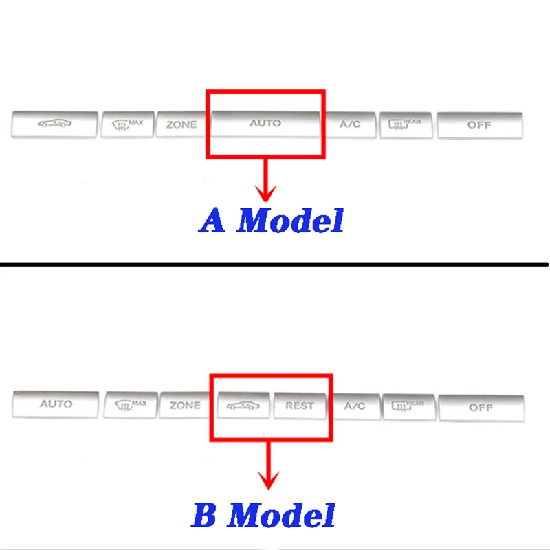 

Car Console Air Conditioning Buttons Decoration Cover Trim for Benz E Class W212 C207 2009-2015 Interior Accessories