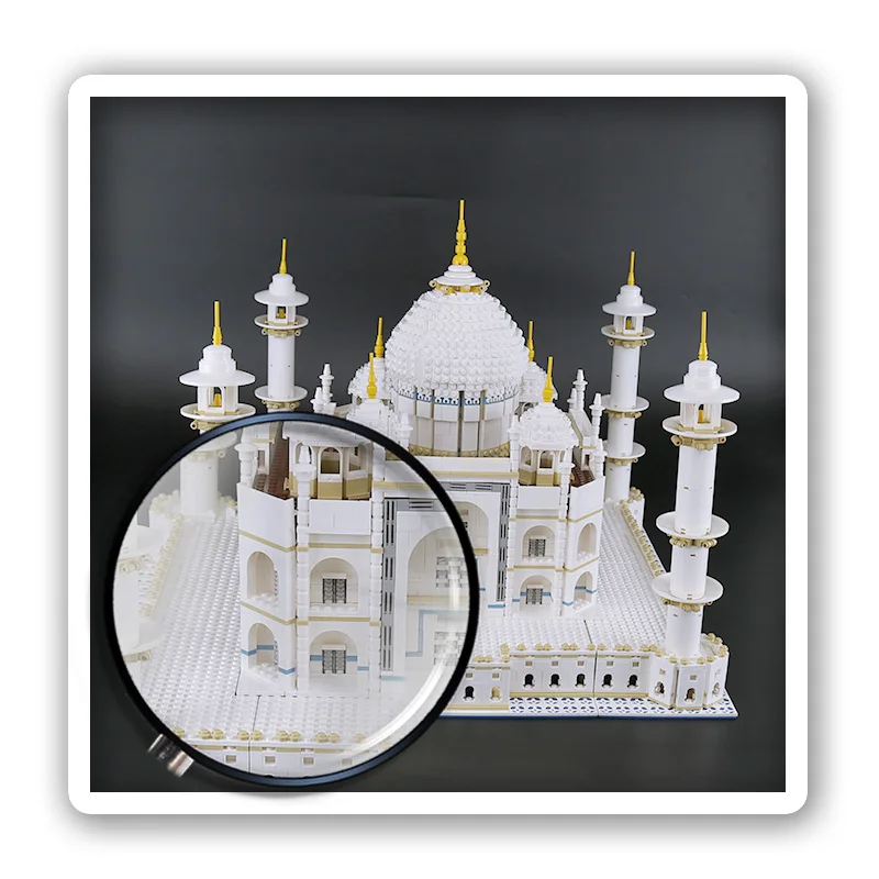 DHL 17008 Taj Mahal набор моделей строительных блоков Кирпичи совместимы с 10256 10189 Обучающие игрушки подарки на день рождения для детей