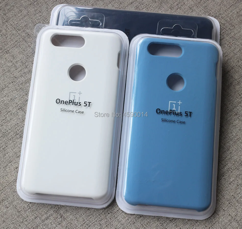 Оригинальная упаковка Oneplus 5T чехол песчаник силиконовый Karbon 1+ 5T Задняя Крышка