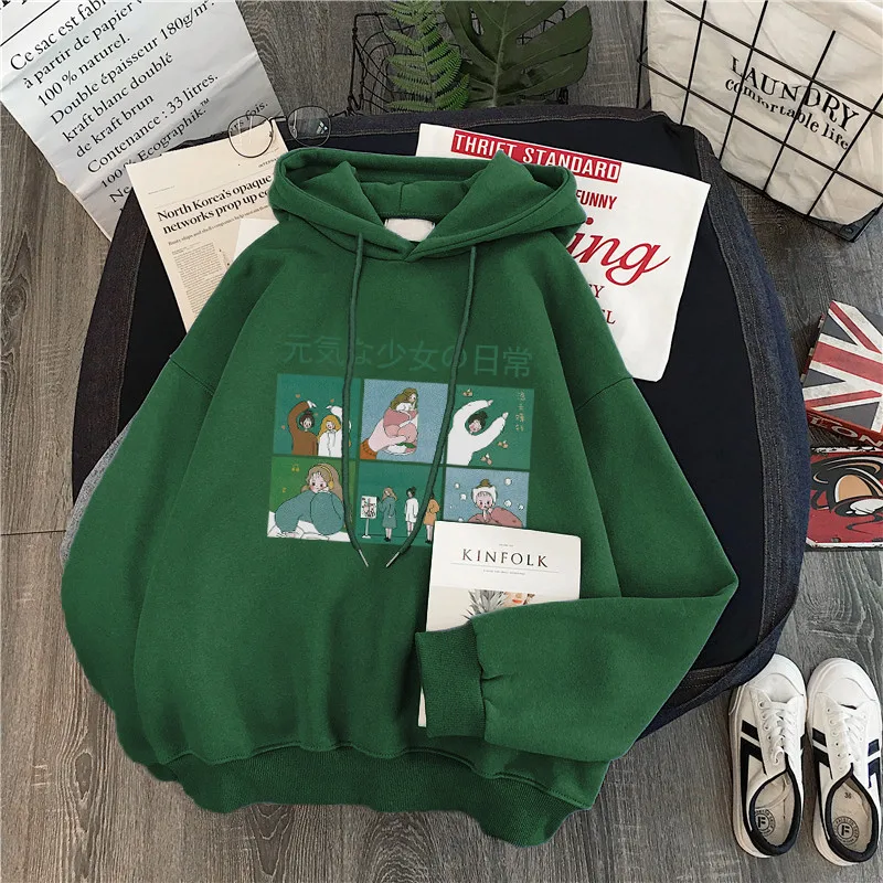 худи для женщин sweetshirts women autumn thick hoodie moletom hoodies moletom feminino aesthetic hooded dropshipping oversized
