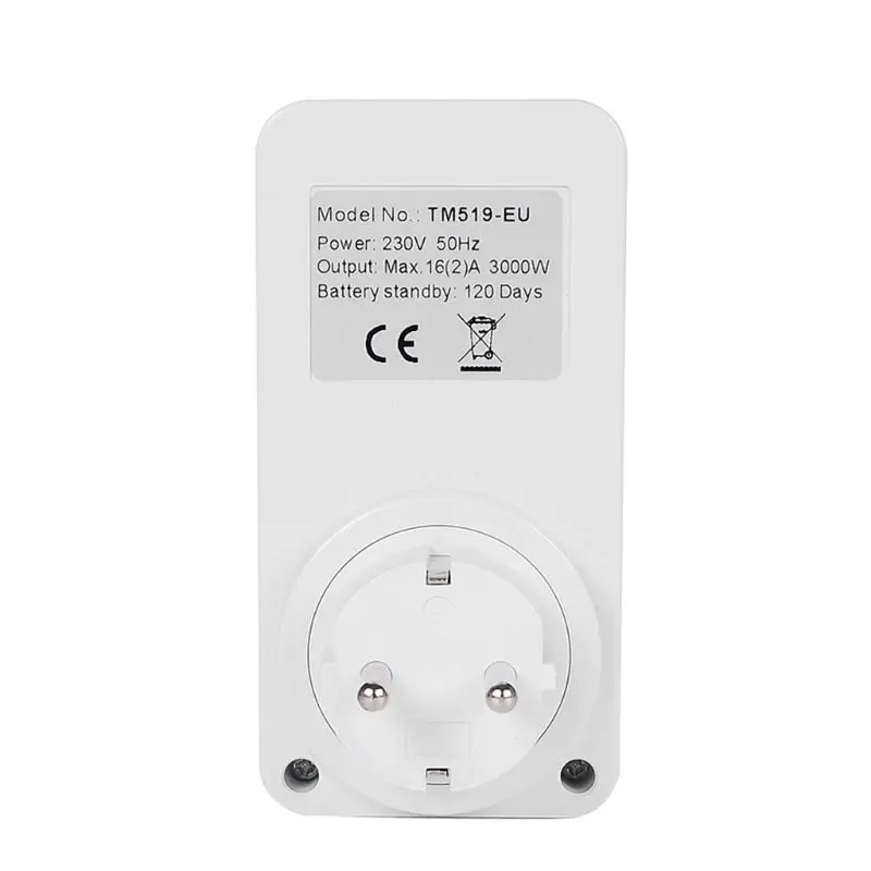 Электронная розетка с цифровым таймером программируемая управлением