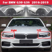 car front headlamp caps for bmw 5 series g30 g38 525i 530i 540i 2016 2019 glass headlight cover auto lampshade lamp lens shell