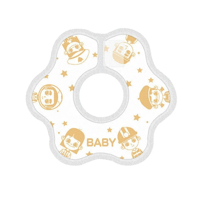 

30 шт одноразовые детские нагрудники 360 градусов вращение передник для кормления новорожденного вытирания слюней младенцев Полотенца хлопк...