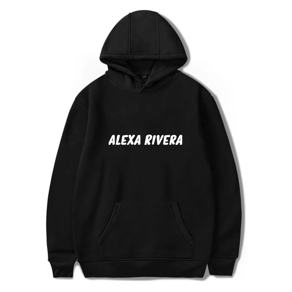 

Новинка осенние крутые Топы Alexa Rivera в стиле хип-хоп свободные мужские/женские толстовки из чистого хлопка Одежда 2021