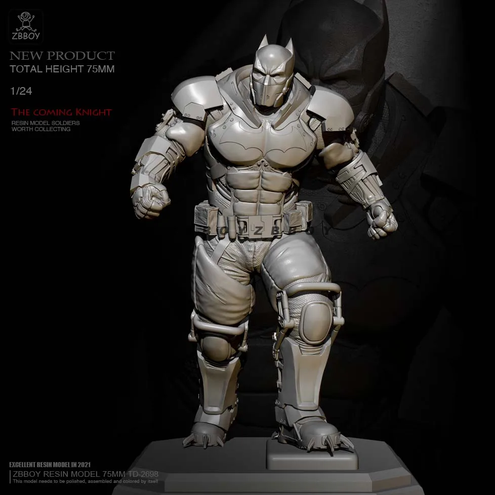 

H75mm 1/24 Resin model kits figure beauty colorless and self-assembled TD-2698