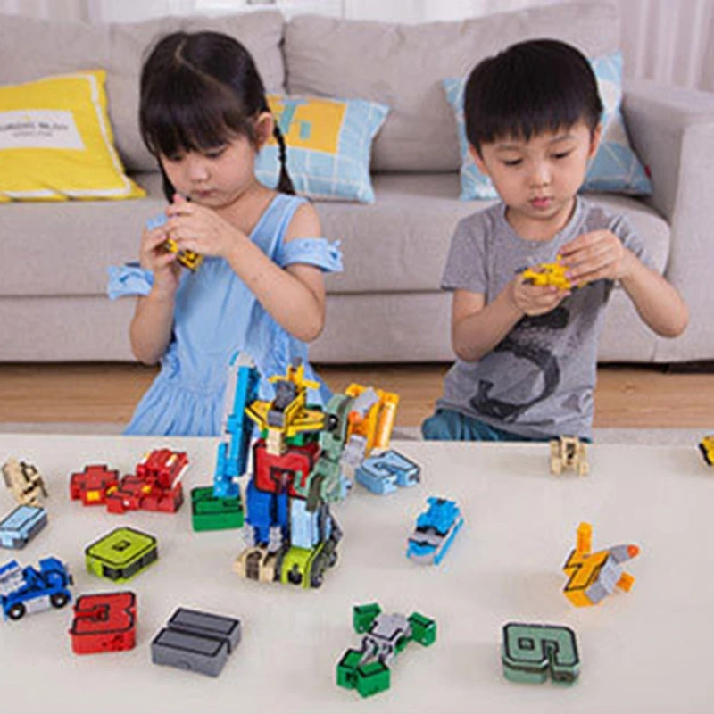 

583E King Nut Digital Transformation Combination Toy Disassembly Building Block Toy for Children Education