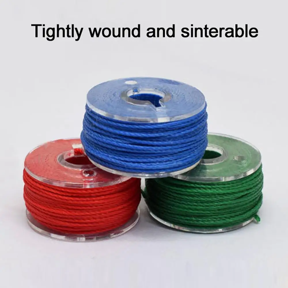 Ремесла швейная нить вощеная круглый шнур водонепроницаемая для шитья кожи