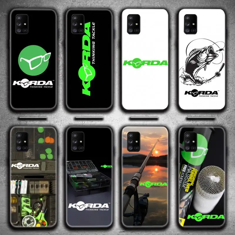 Чехол Korda для телефона с рыболовными снаряжениями Samsung Galaxy A21S A01 A11 A31 A81 A10 A20E A30 A40 A50