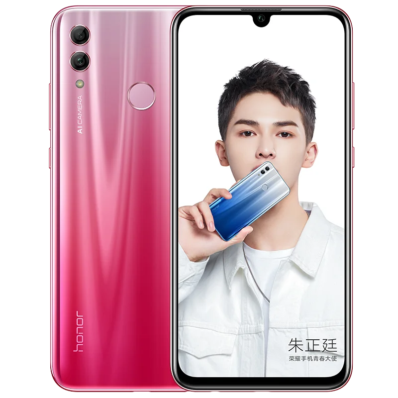 HONOR 10 Lite мобильный телефон 6,2 дюймов полный экран Android 9,0 24MP AI камера отпечатков пальцев Смартфон