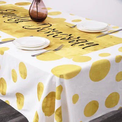 

Fabric flannel napkin tablecloth, waterproof and oil-proof disposable tablecloths for student desks